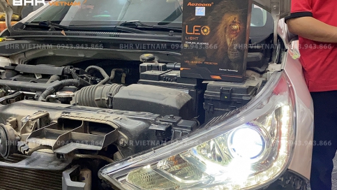 Độ đèn LED Laser Hyundai Accent | Aozoom LEO Light + Laser Jaguar